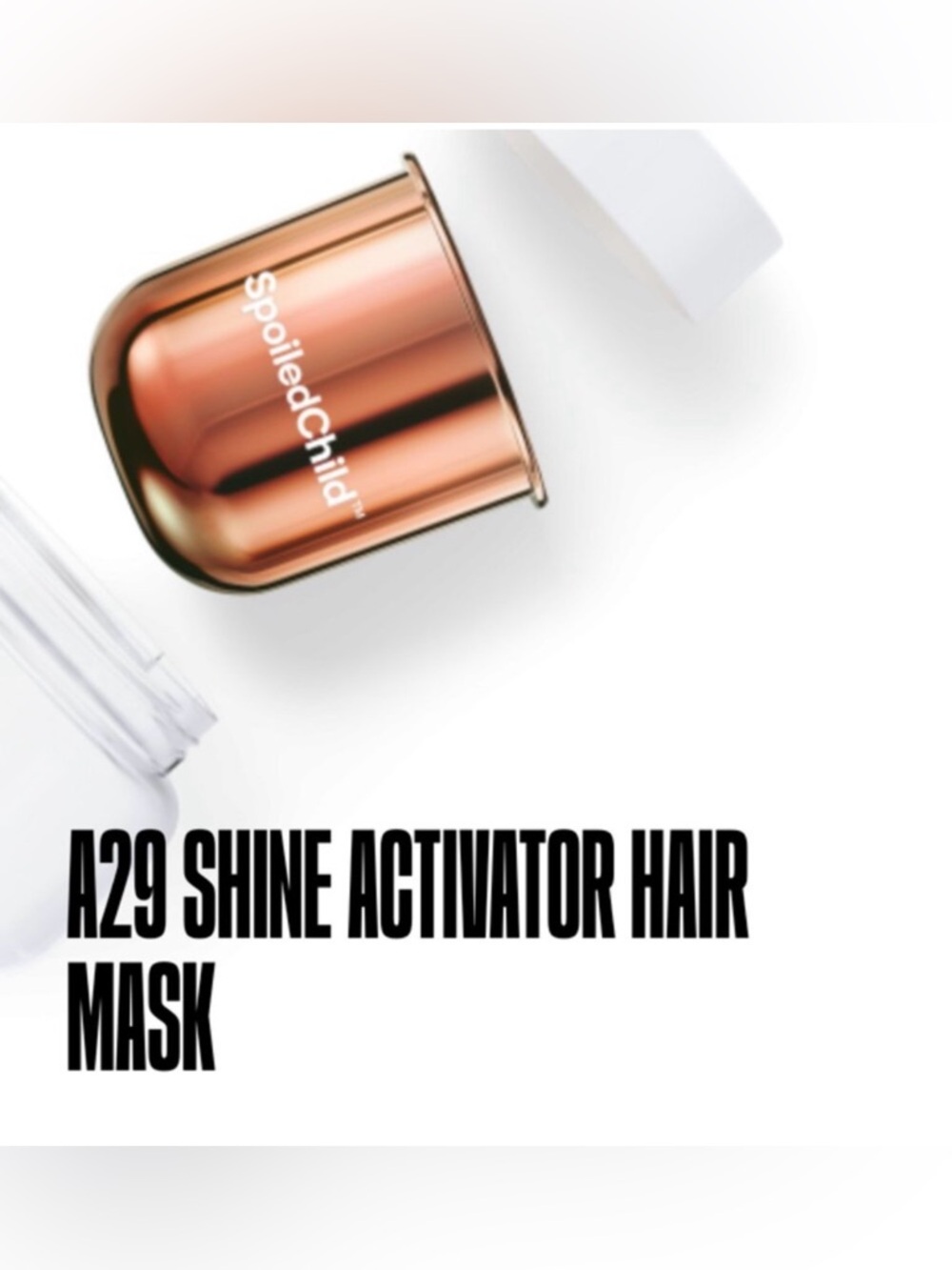 SpoiledChild A29 Damage Reversal Hair Collagen Keratin Argon Avocado Hair Shine